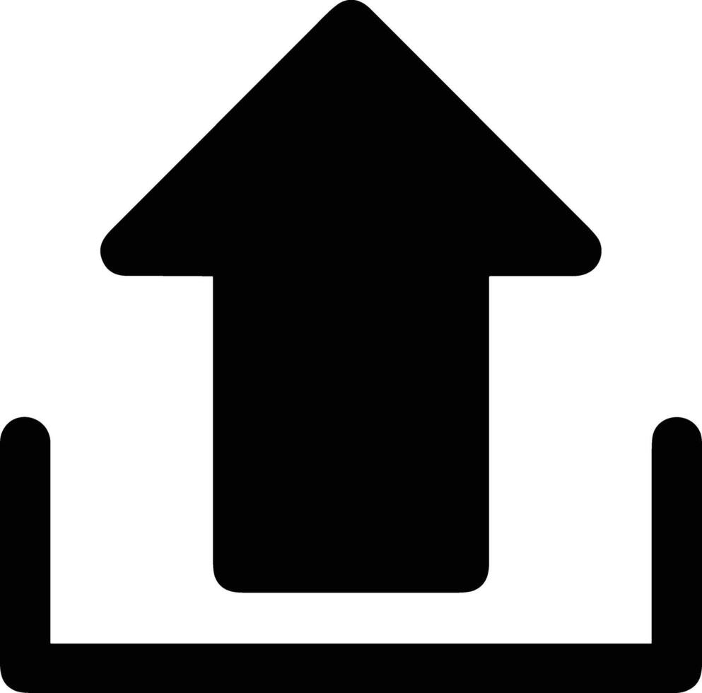Upload icon symbol image vector
