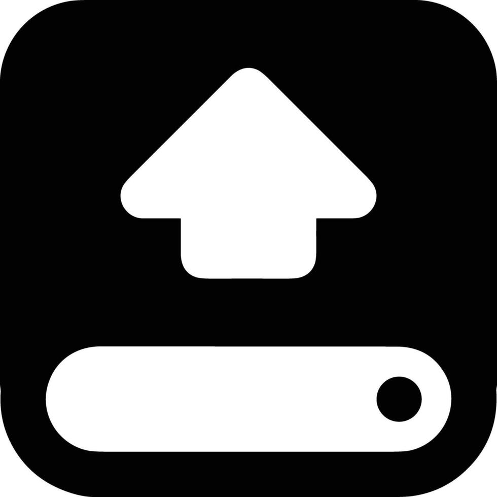 Upload icon symbol image vector