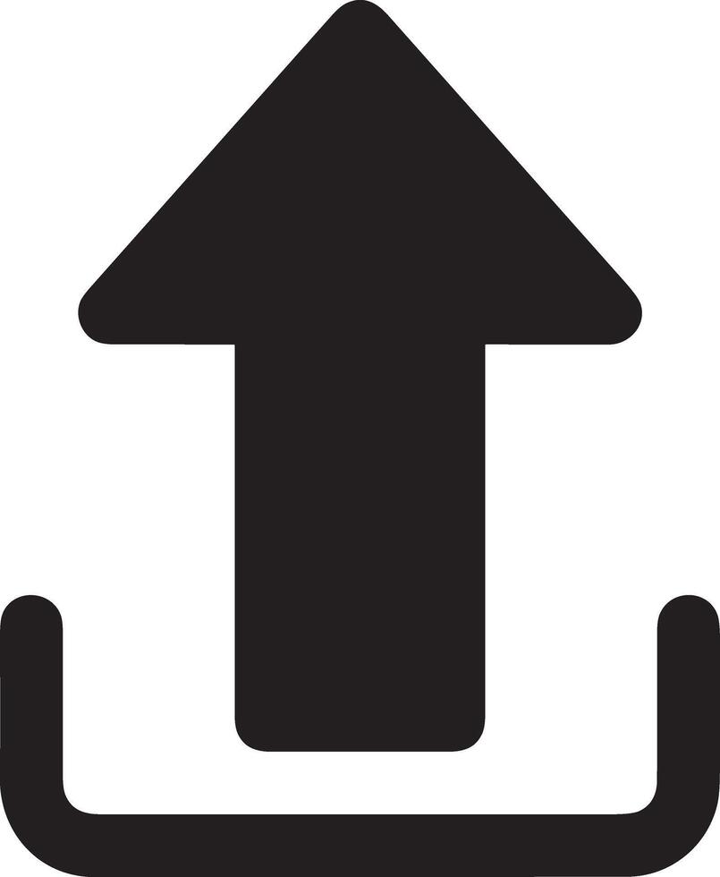 Upload icon symbol image vector