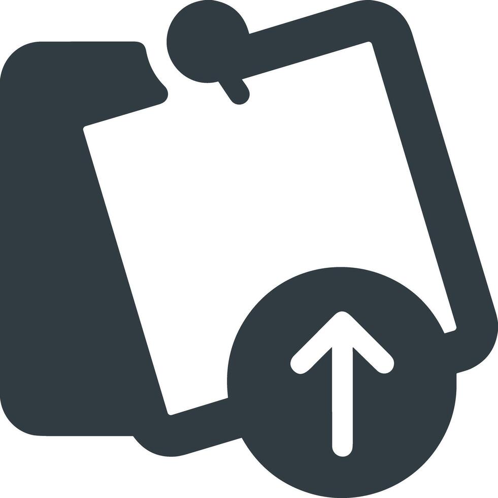 Upload icon symbol image vector