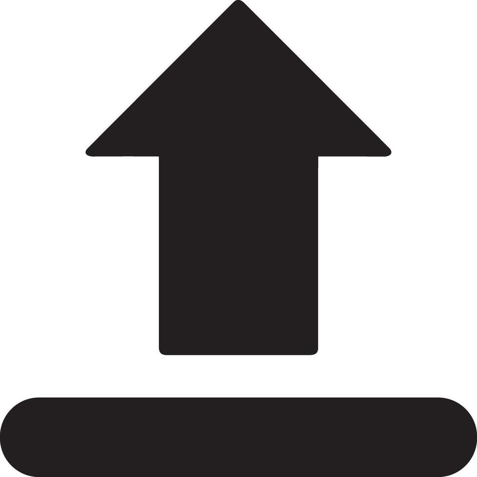 Upload icon symbol image vector