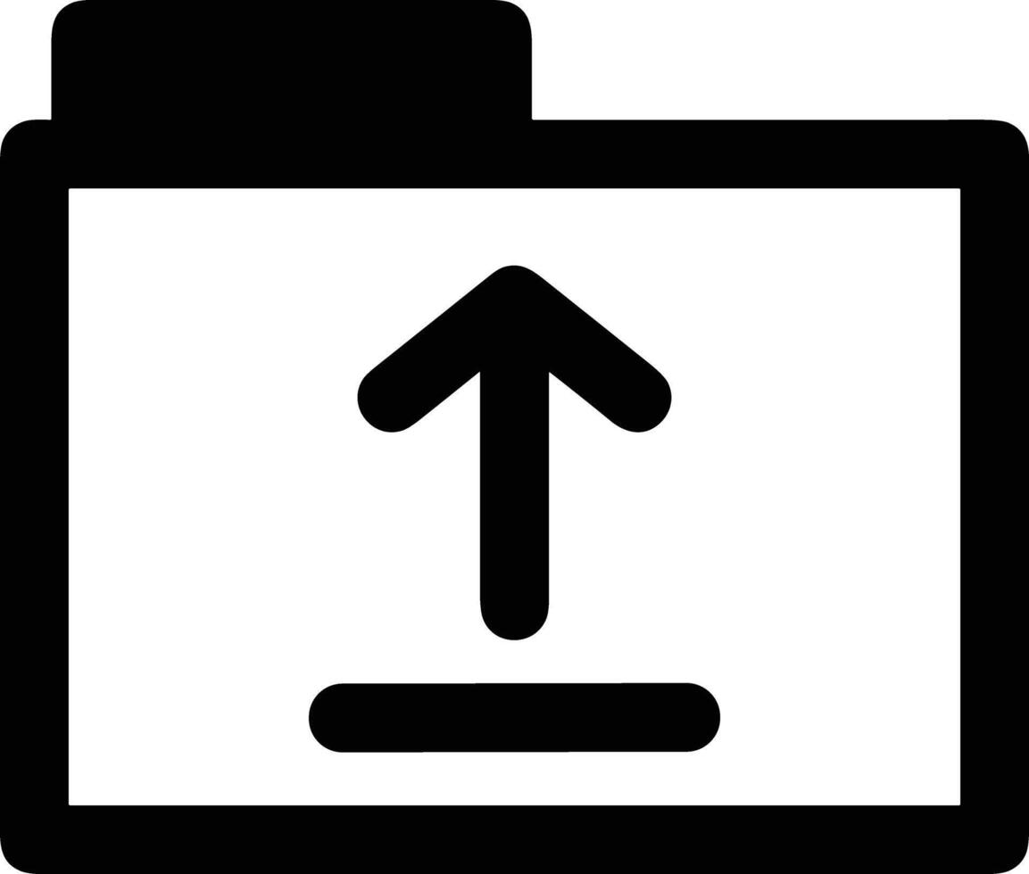 Upload icon symbol image vector