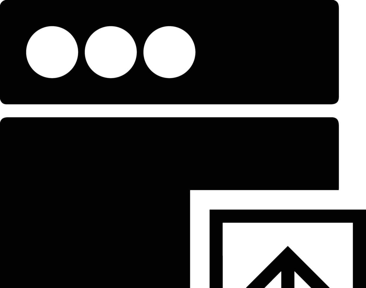 Upload icon symbol image vector