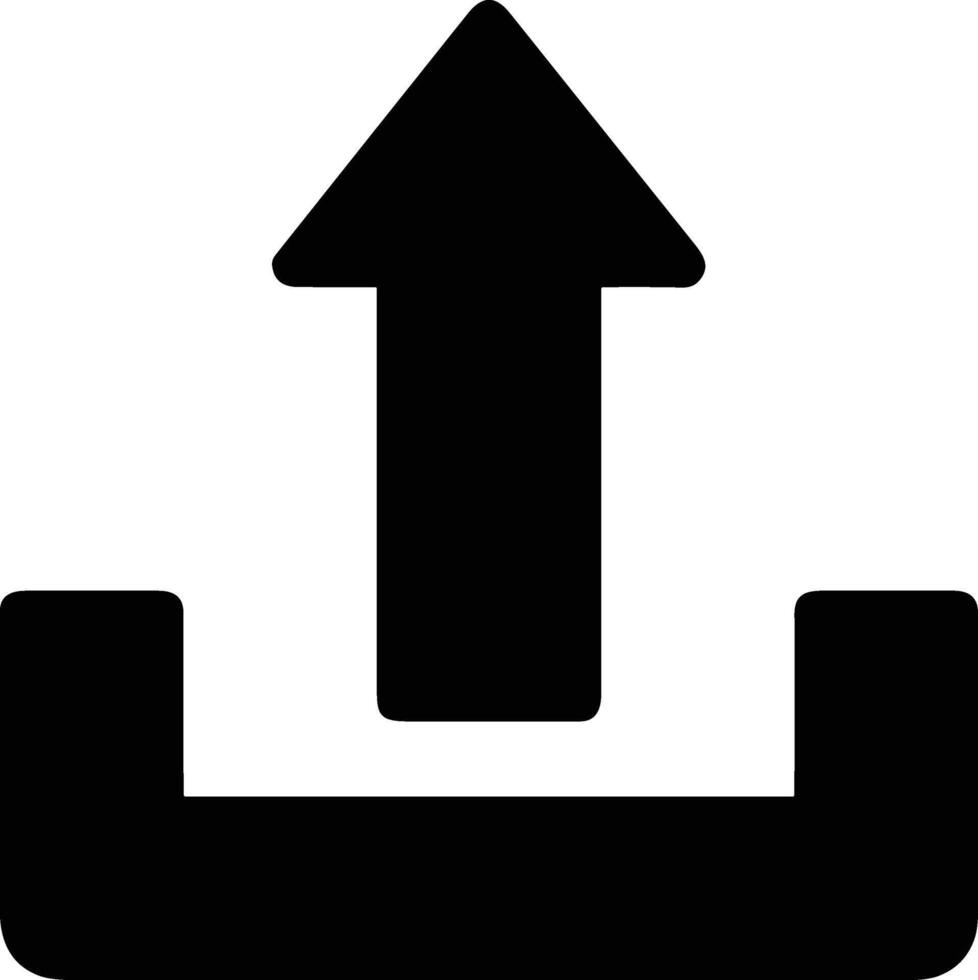 Upload icon symbol image vector