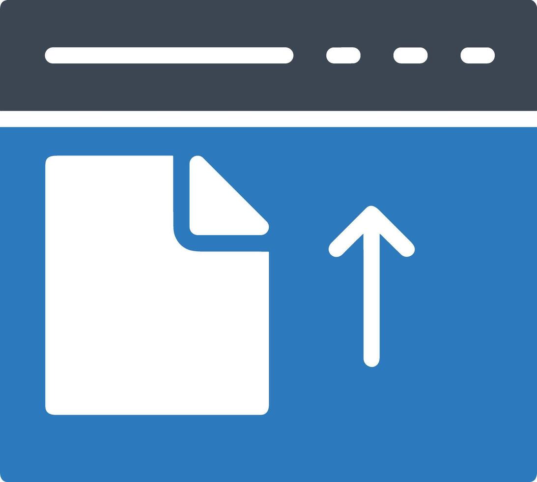 Upload icon symbol image vector
