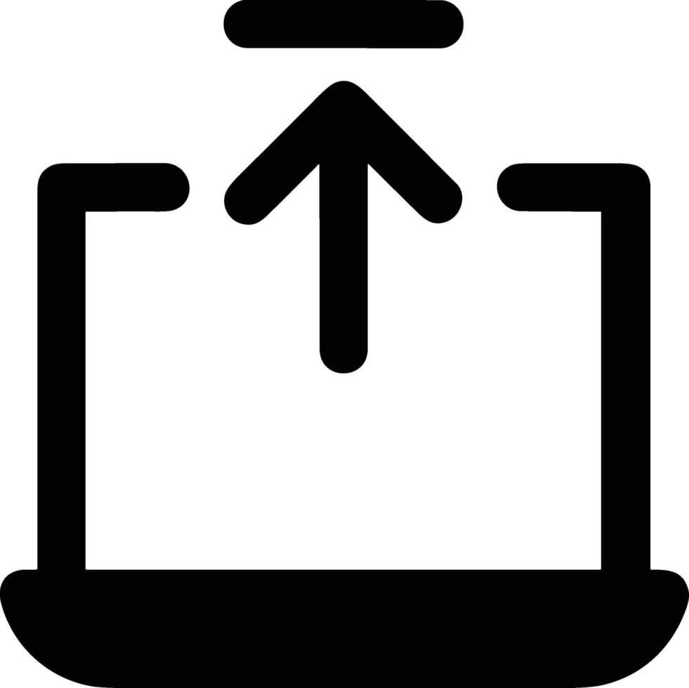 Upload icon symbol image vector