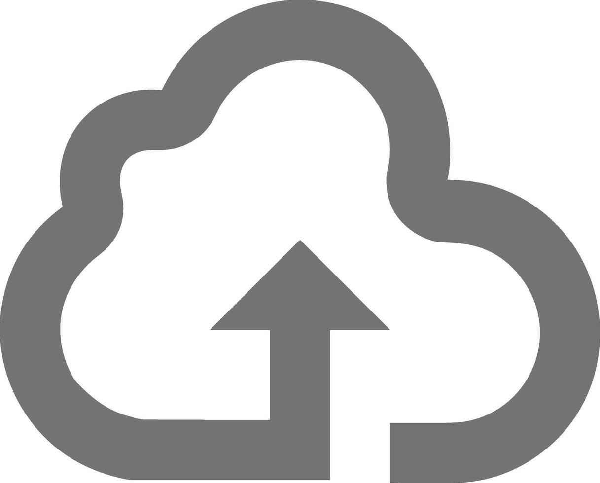 Upload icon symbol image vector