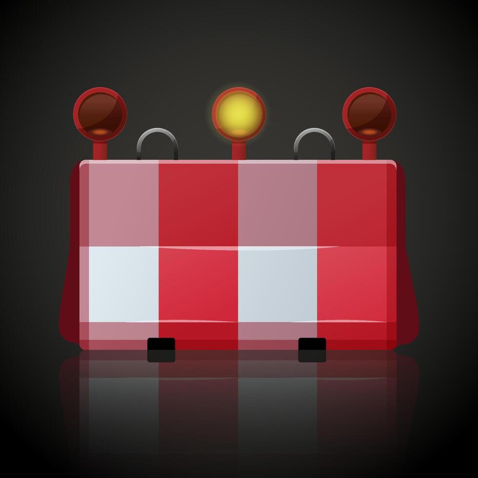 Under constructions sign, stop sign traffic sign vector