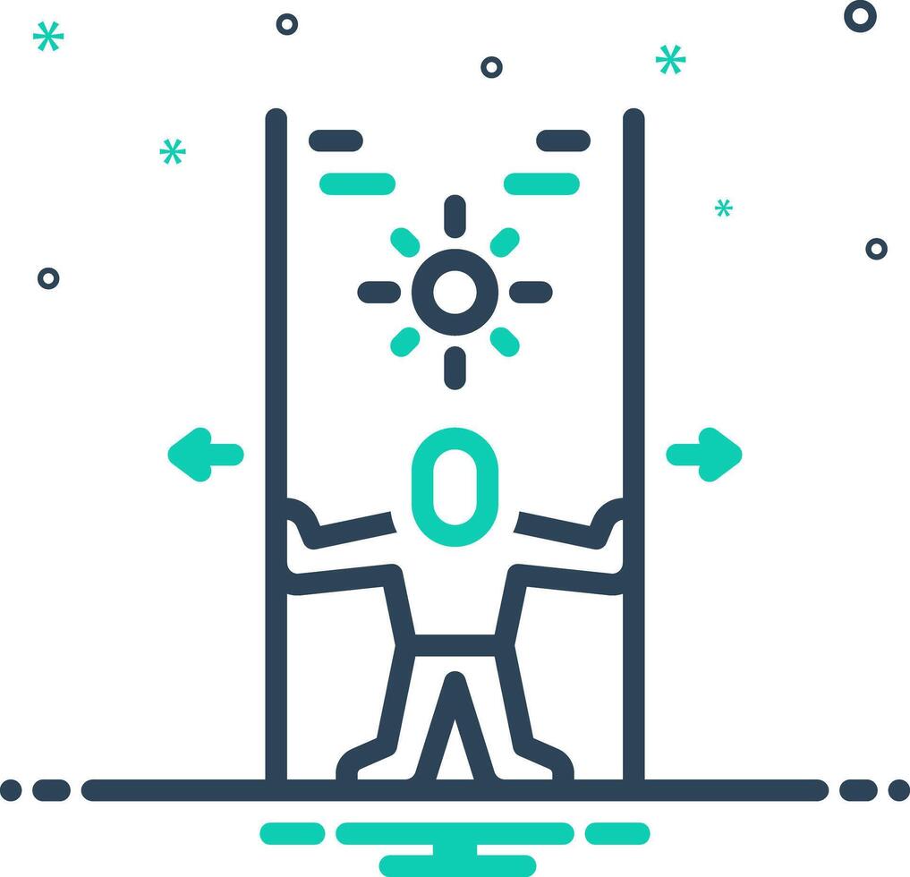 Mix icon for possible vector