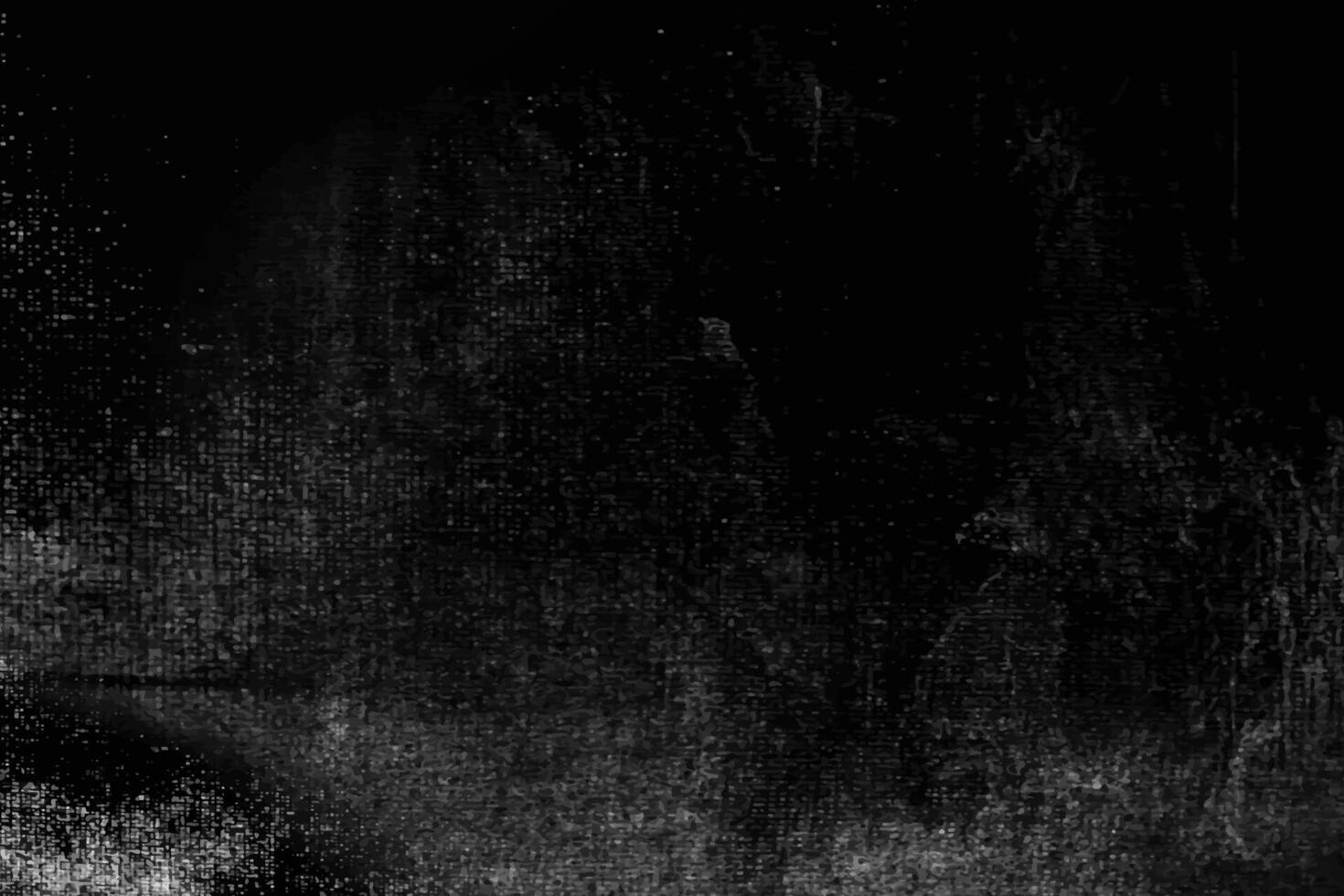 Vintage black grunge textures illustration. vector