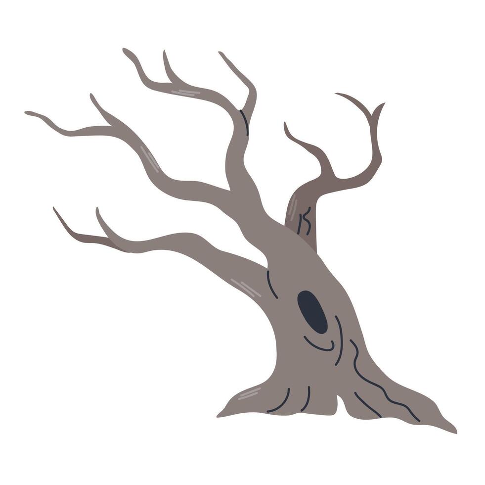 Dead tree icon clipart avatar logtotype isolated llustration vector