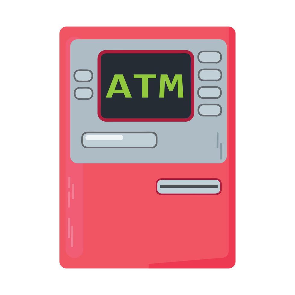 Atm machine icon clipart avatar logtotype isolated illustration vector