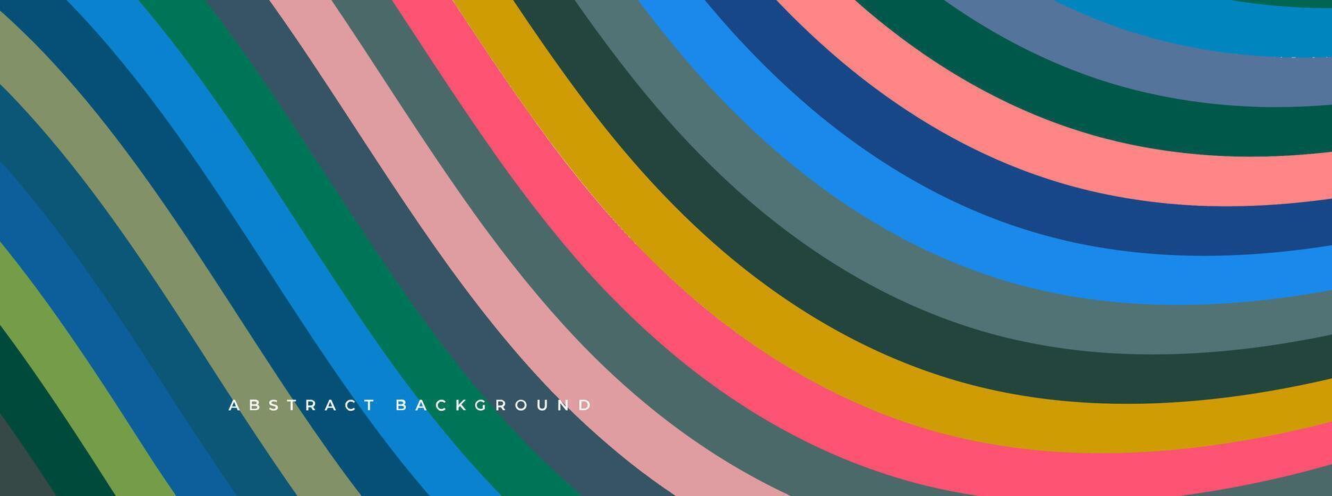 abstract background with curve lines vector