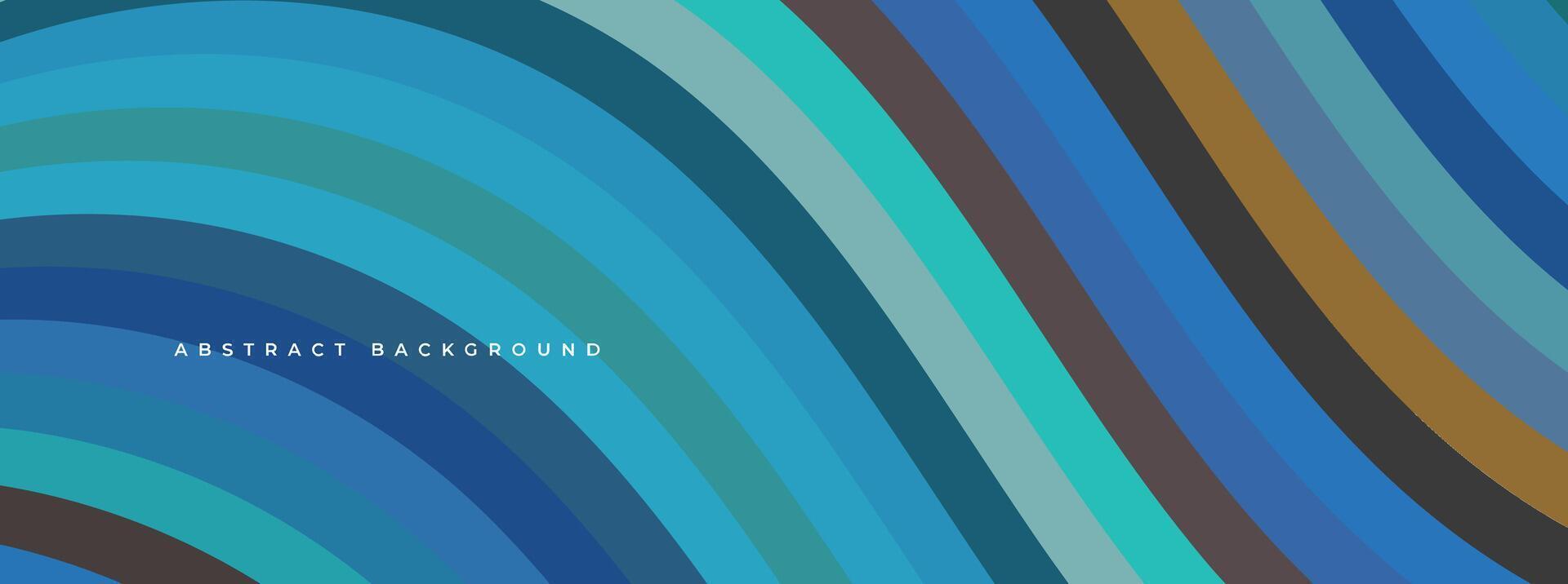 abstract background with curve lines vector