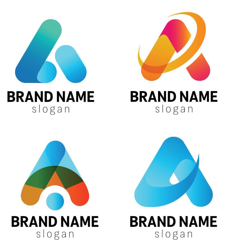 abostrat brand logo designs and company logo vector