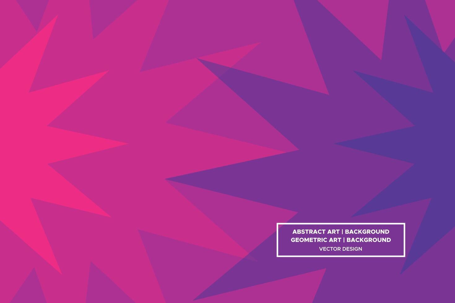 Geometric Pattern - Geometric Background - Abstract Background - Stars - Purple - Use in Website Design, Packaging, Wall Art, Wallpaper, Poster, Banner, Profile, Brochure, Apparel, Textiles vector
