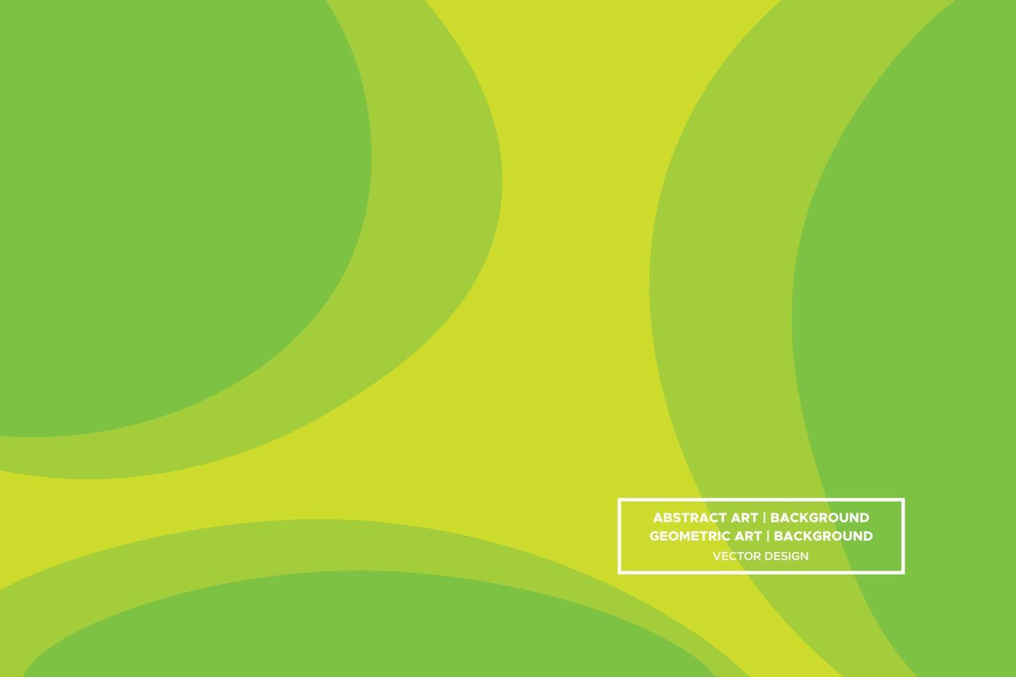 Geometric Pattern - Geometric Background - Abstract Background - Circles - Green - Use in Website Design, Packaging, Wall Art, Wallpaper, Poster, Banner, Profile, Brochure, Apparel, Textiles vector