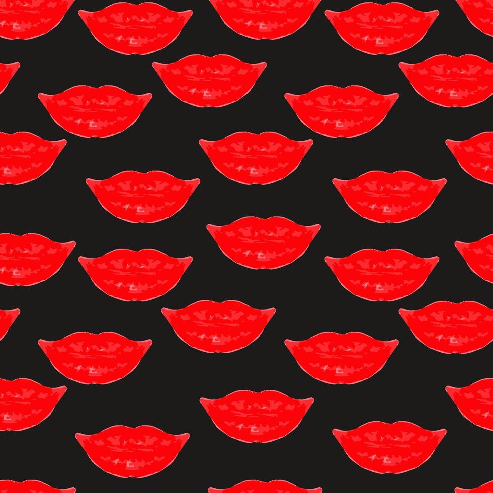 Seamless pattern for valentines day vector