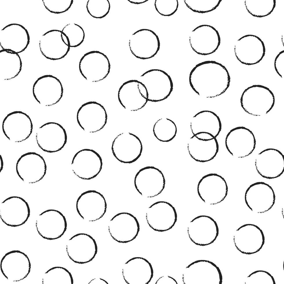 pattern with painted dots vector