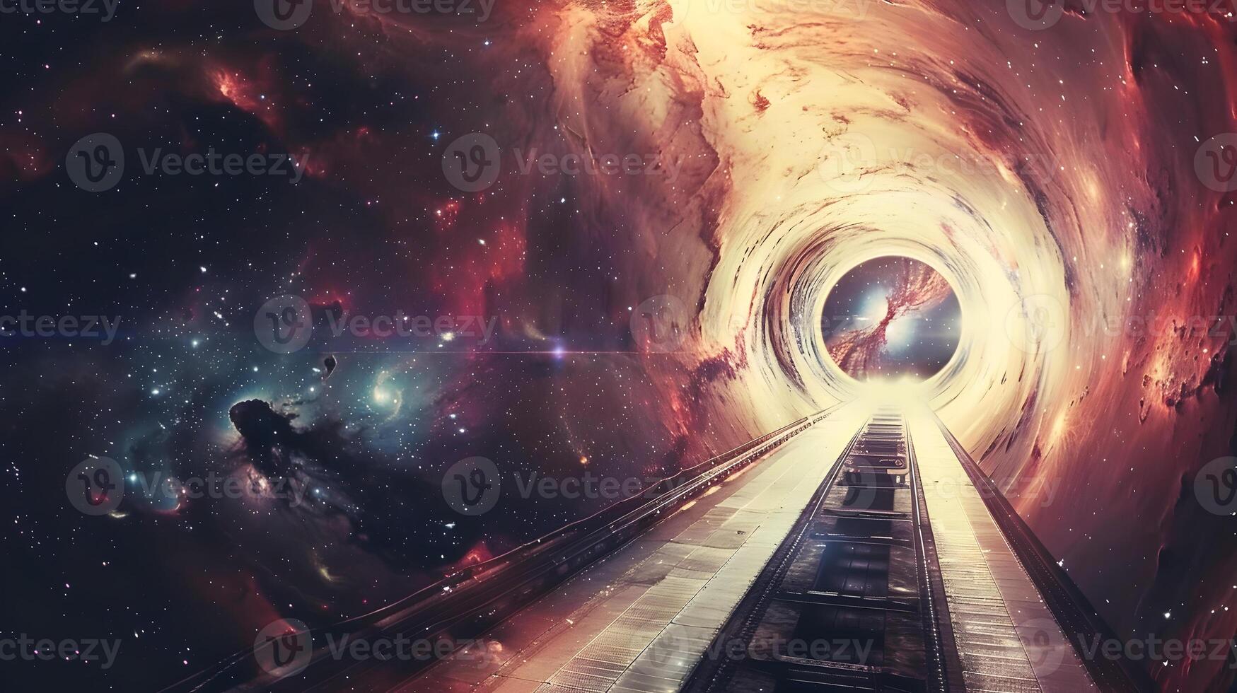 Interstellar Portal A Gateway to Distant Galaxies photo