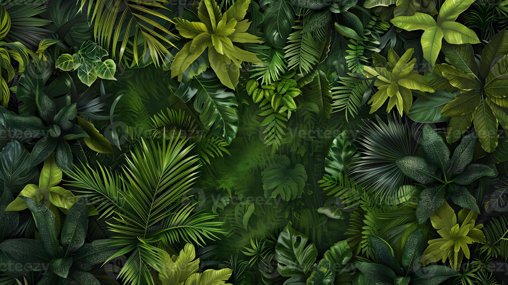 Lush Rainforest Canopy photo