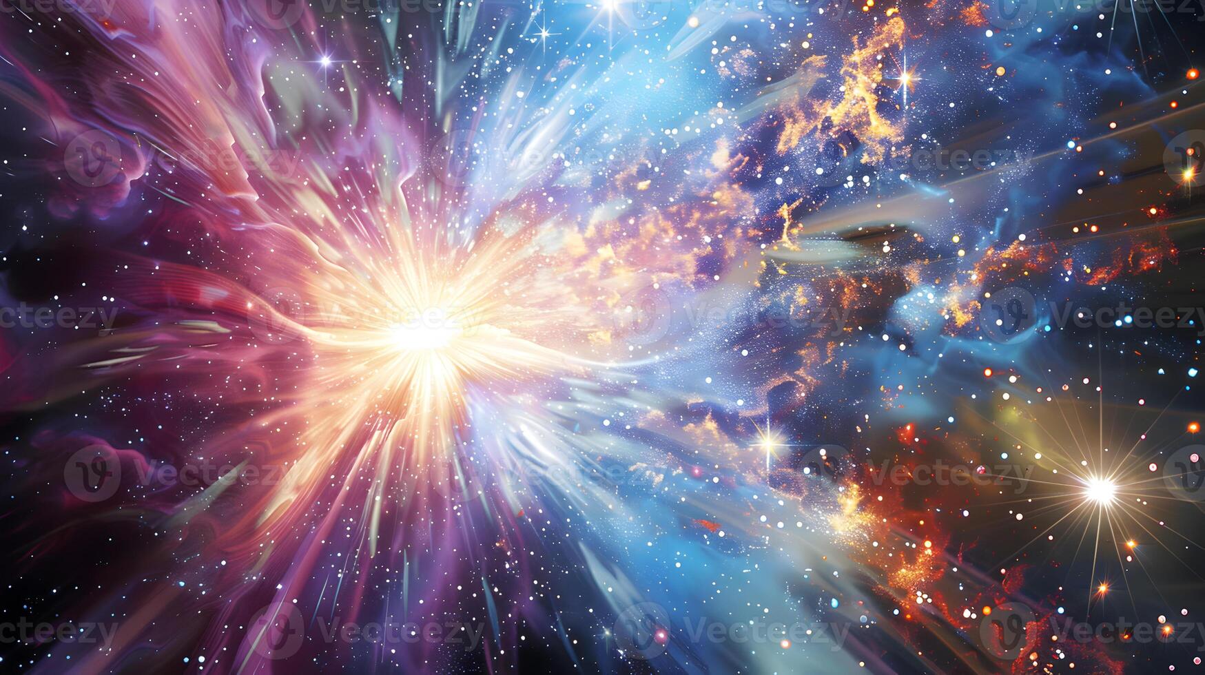 Supernova Radiance A Dazzling Explosion of Celestial Energy photo