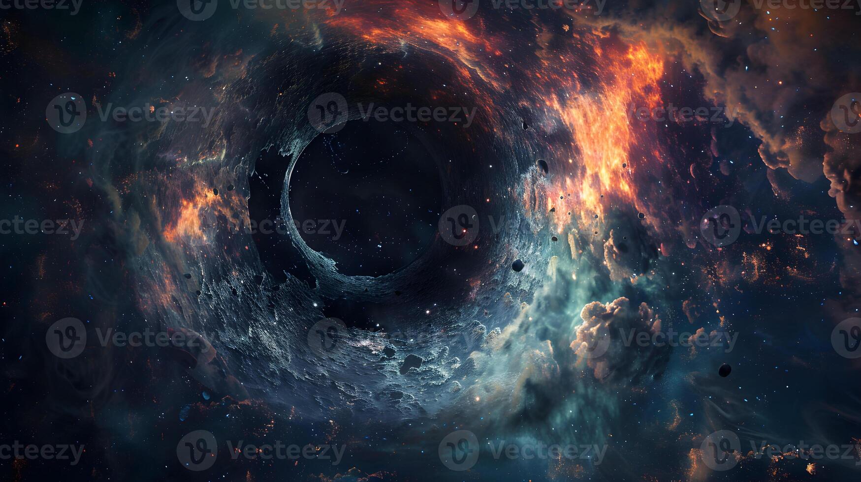 Black Hole Enigma A Mysterious Portal to the Unknown photo