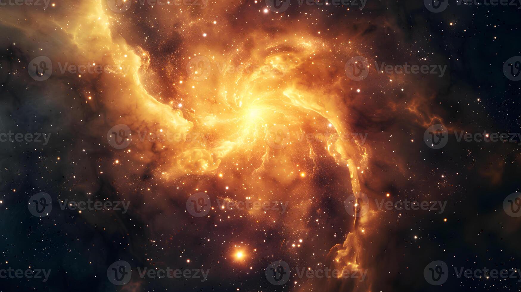 Galactic Dawn The Birth of a New Star photo