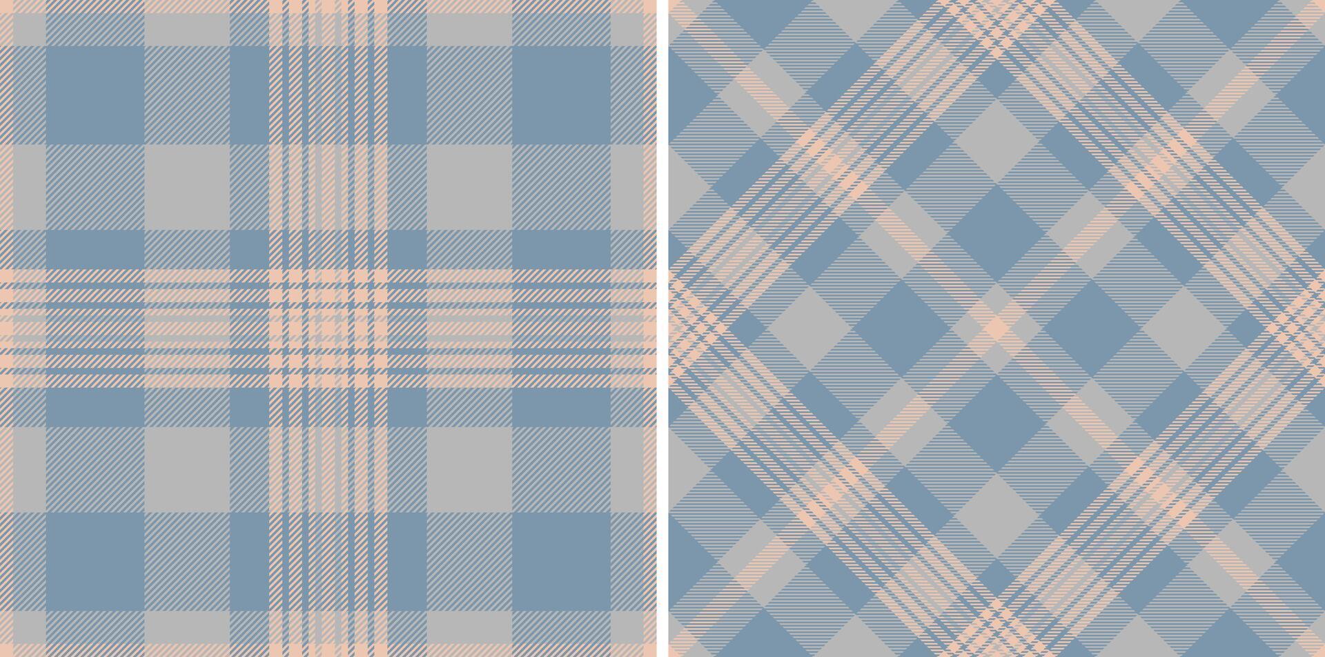 Tartan seamless fabric of texture check background with a textile pattern plaid. Set in winter colors. Modern rug designs for home decor. vector