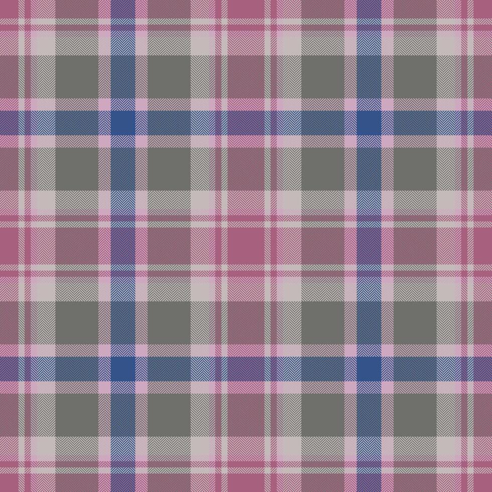 Plaid seamless pattern. Check fabric texture. textile print. vector