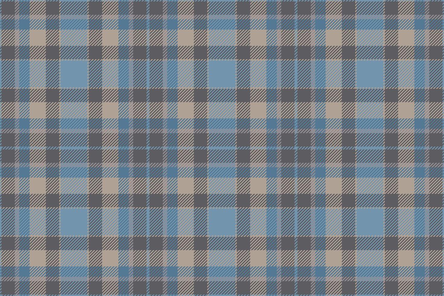 Plaid background, check seamless pattern in blue. fabric texture for textile print, wrapping paper, gift card or wallpaper. vector