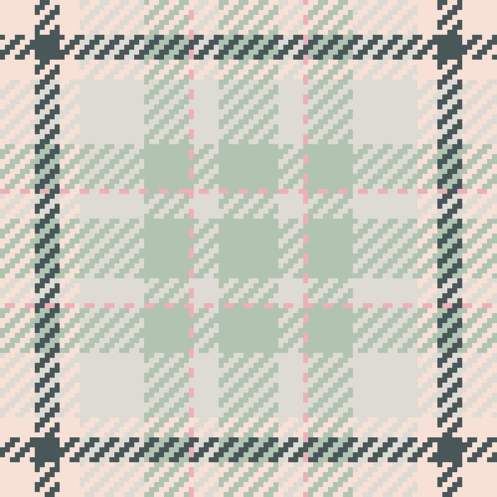 Textile design of textured plaid. Checkered fabric pattern swatch for shirt, dress, suit, wrapping paper print, invitation and gift card. vector