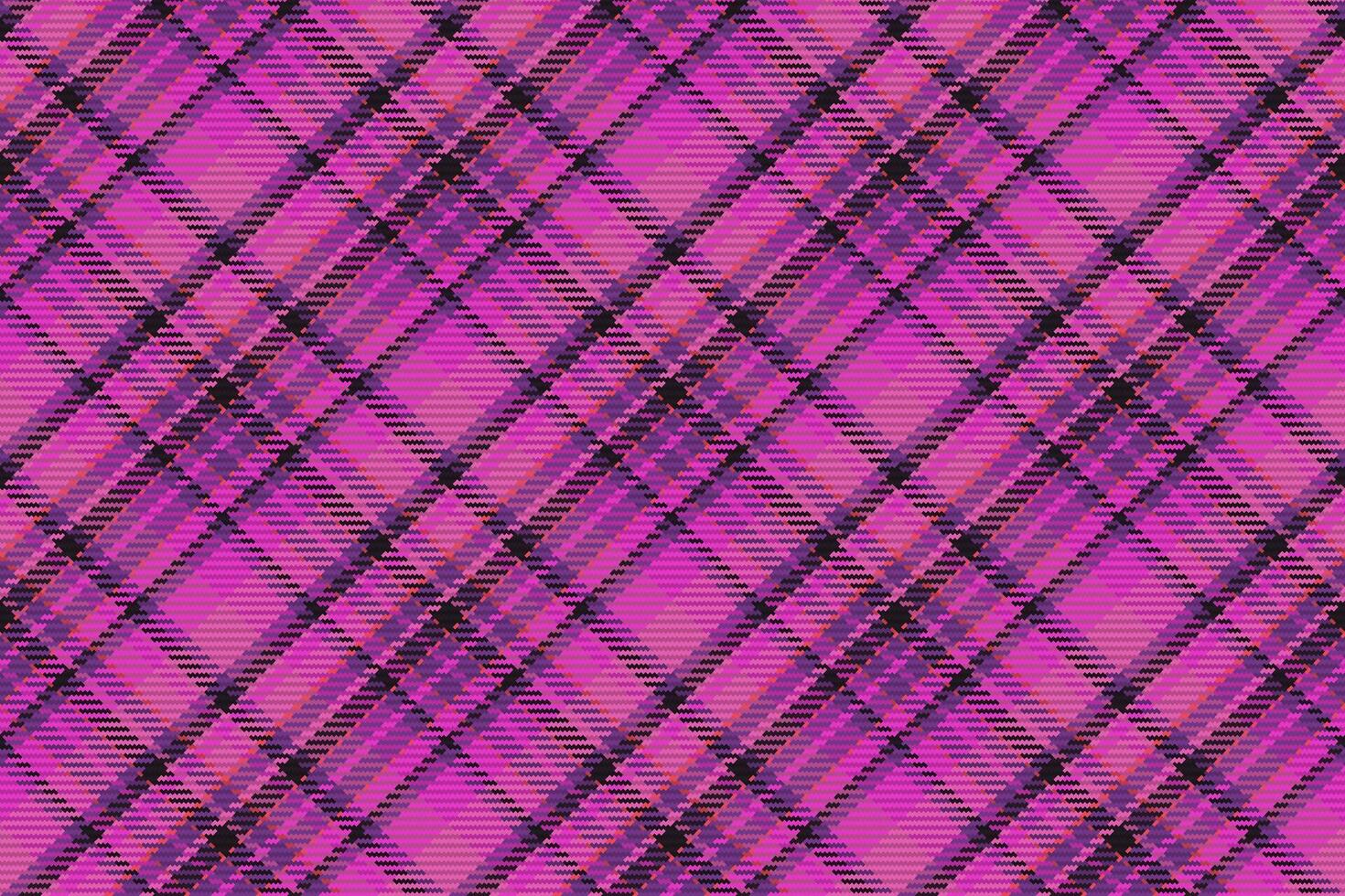 Tartan plaid pattern seamless background. Check plaid for flannel shirt, blanket, throw, or other modern textile vector
