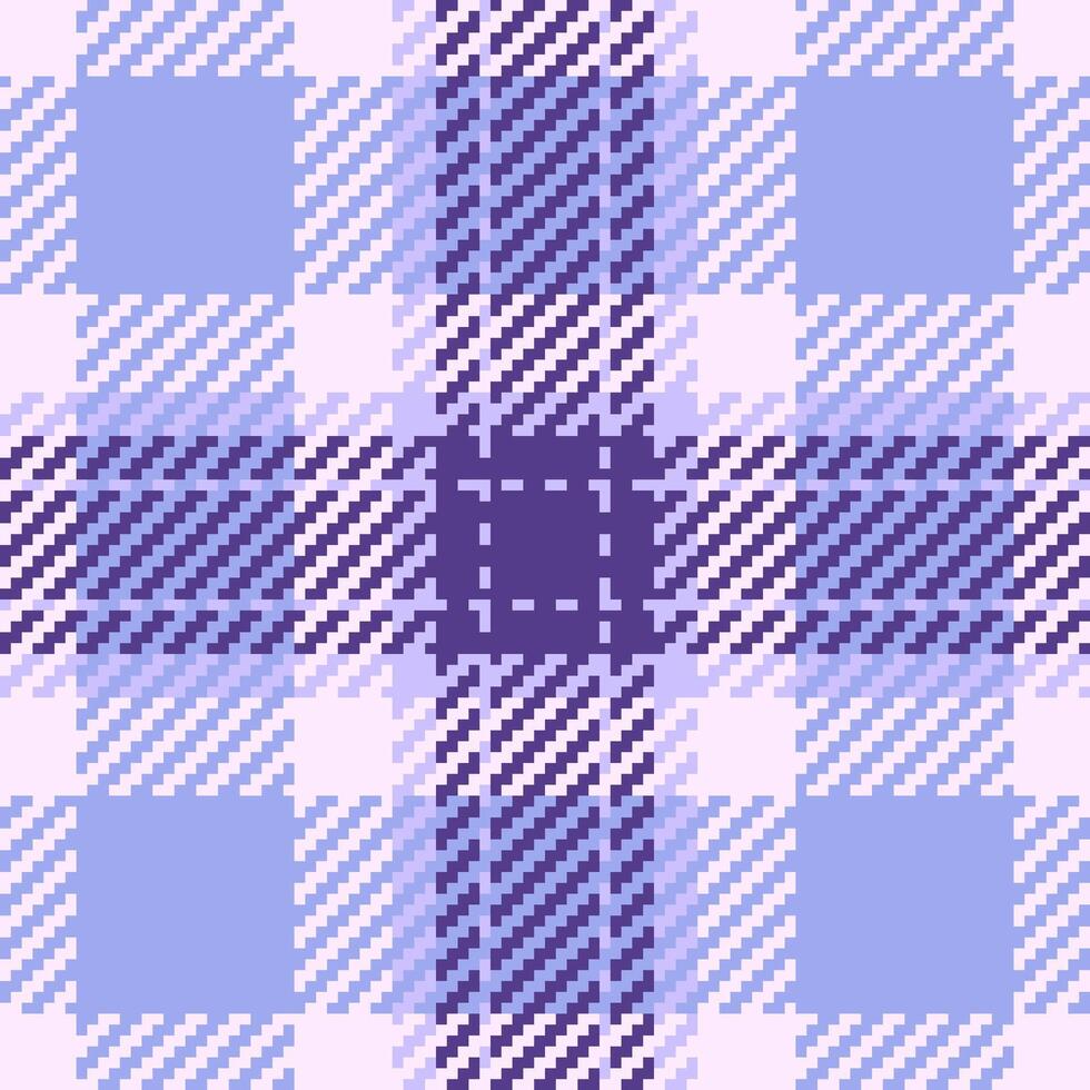 Textile design of textured plaid. Checkered fabric pattern swatch for shirt, dress, suit, wrapping paper print, invitation and gift card. vector