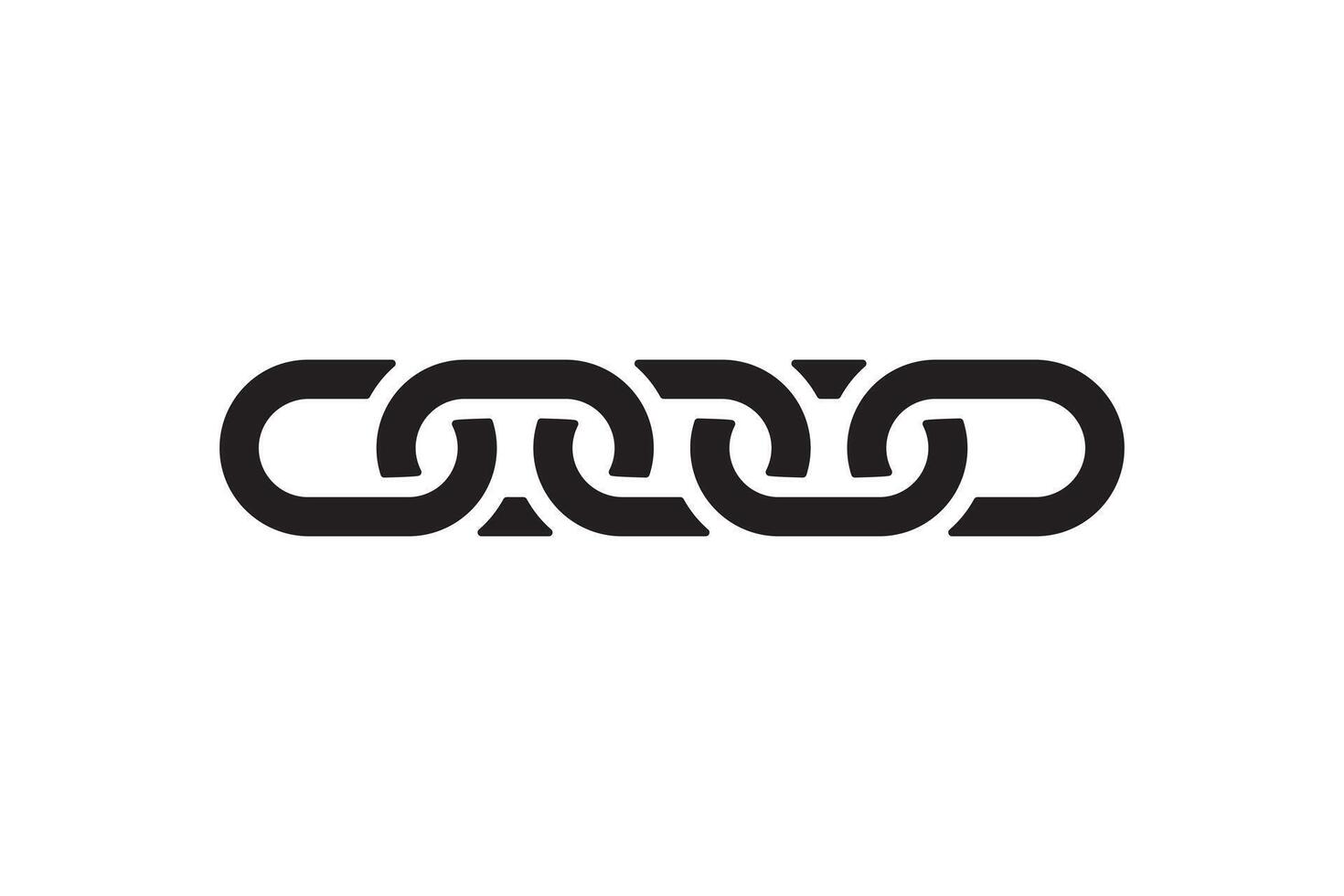 Chain link icon. Connection sign illustration. Linked interface design. vector