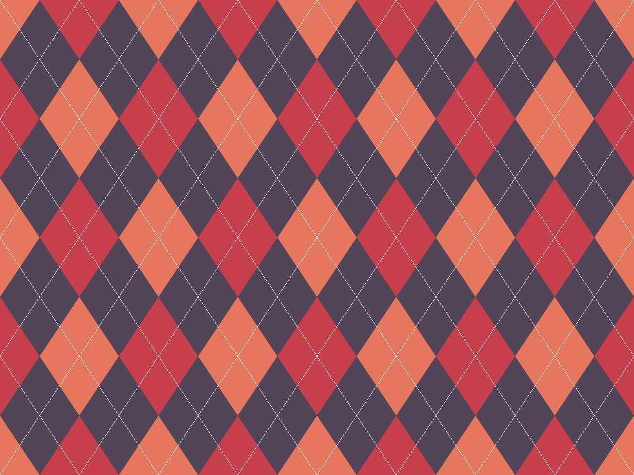 Argyle pattern seamless. Fabric texture background. Classic argill ornament vector