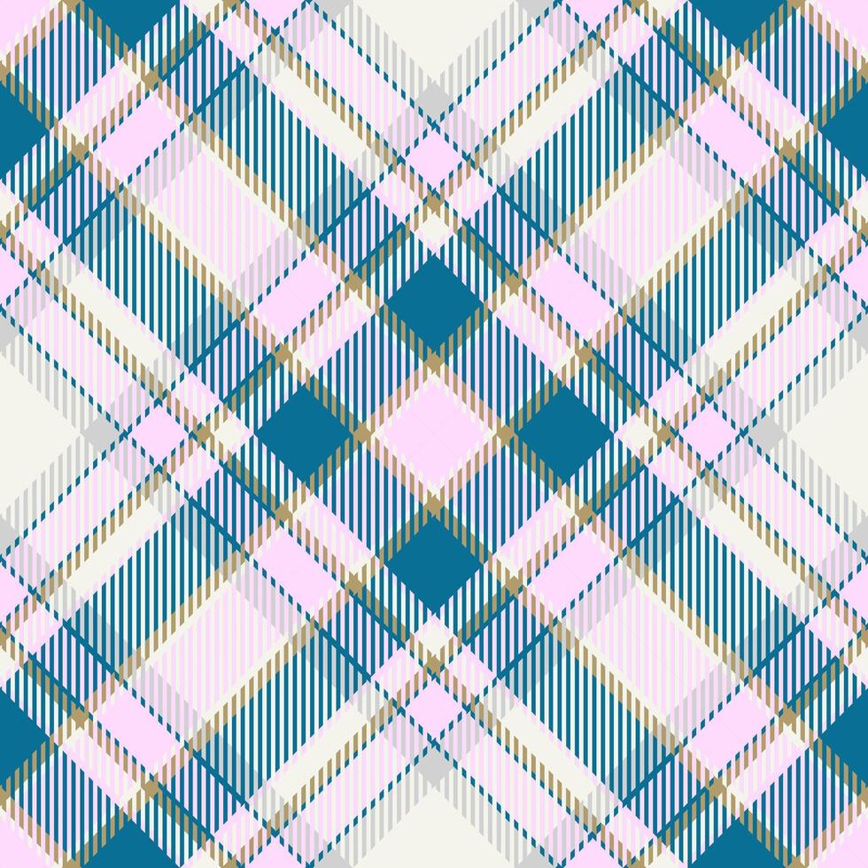 Tartan scotland seamless plaid pattern . Retro background fabric. Vintage check color square geometric texture. vector