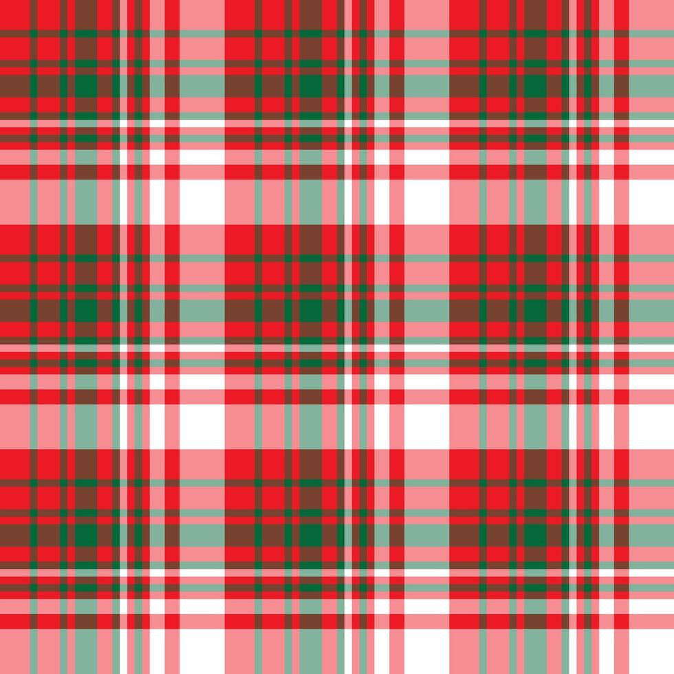 Plaid seamless pattern. background of textile ornament. Flat fabric design. vector