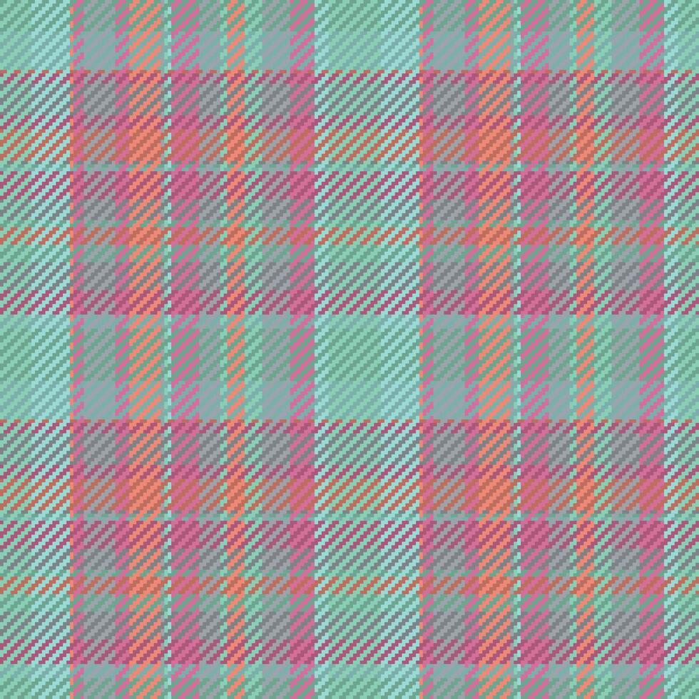 Seamless pattern of scottish tartan plaid. Repeatable background with check fabric texture. backdrop striped textile print. vector
