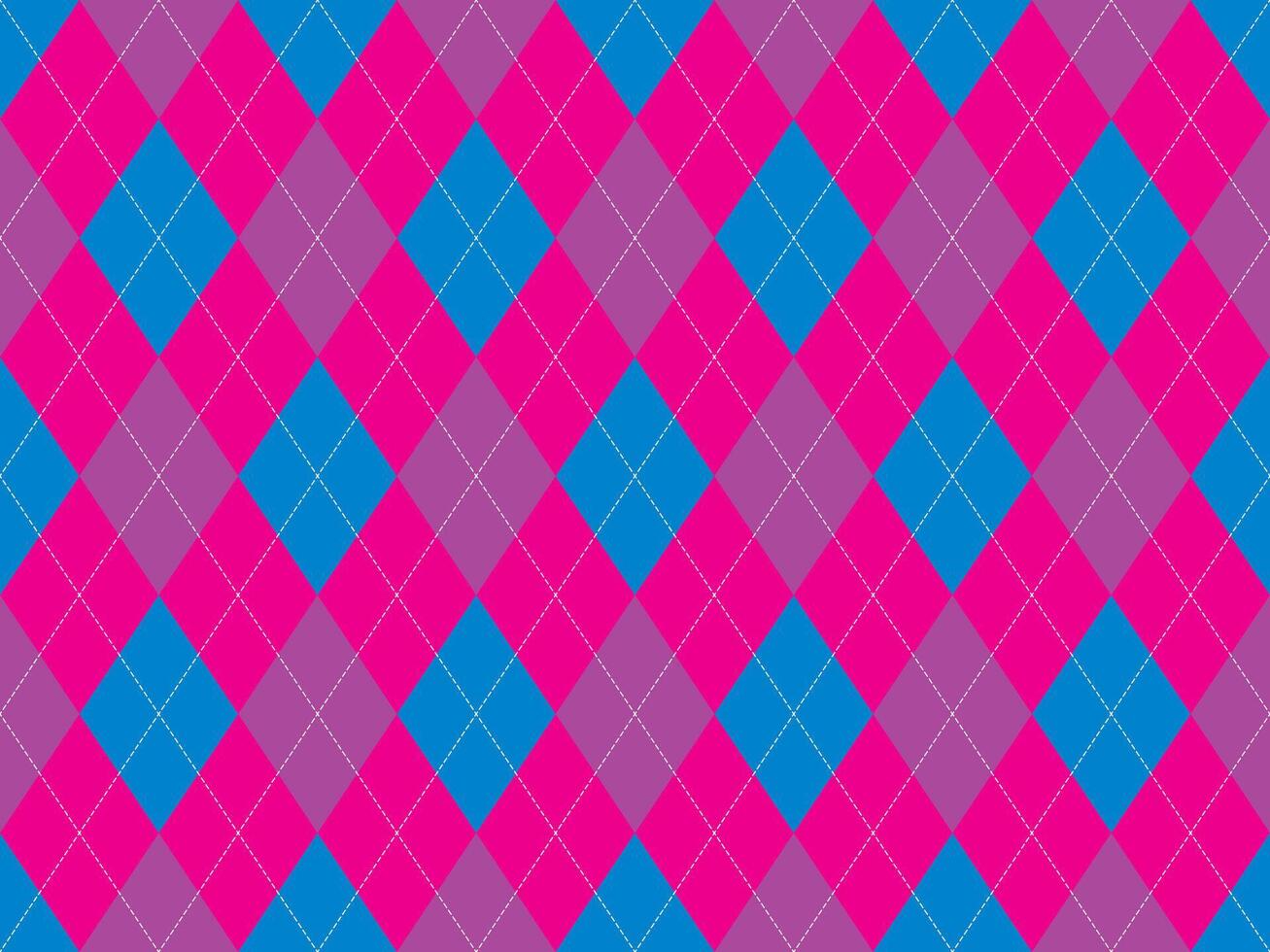 Argyle pattern seamless. Fabric texture background. Classic argill ornament vector
