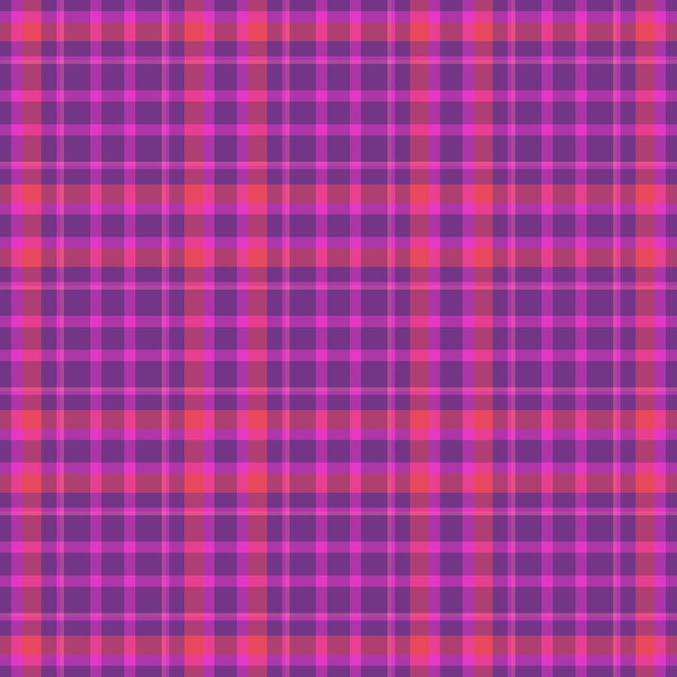 Plaid seamless pattern. background of textile ornament. Flat fabric design. vector