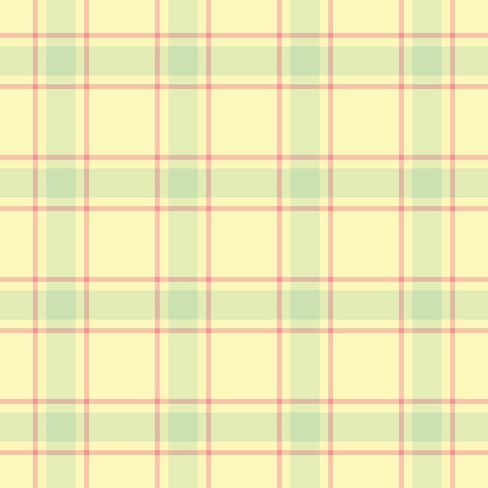 Pano check background , multicolor texture plaid textile. Holiday tartan seamless fabric pattern in light and orange colors. vector