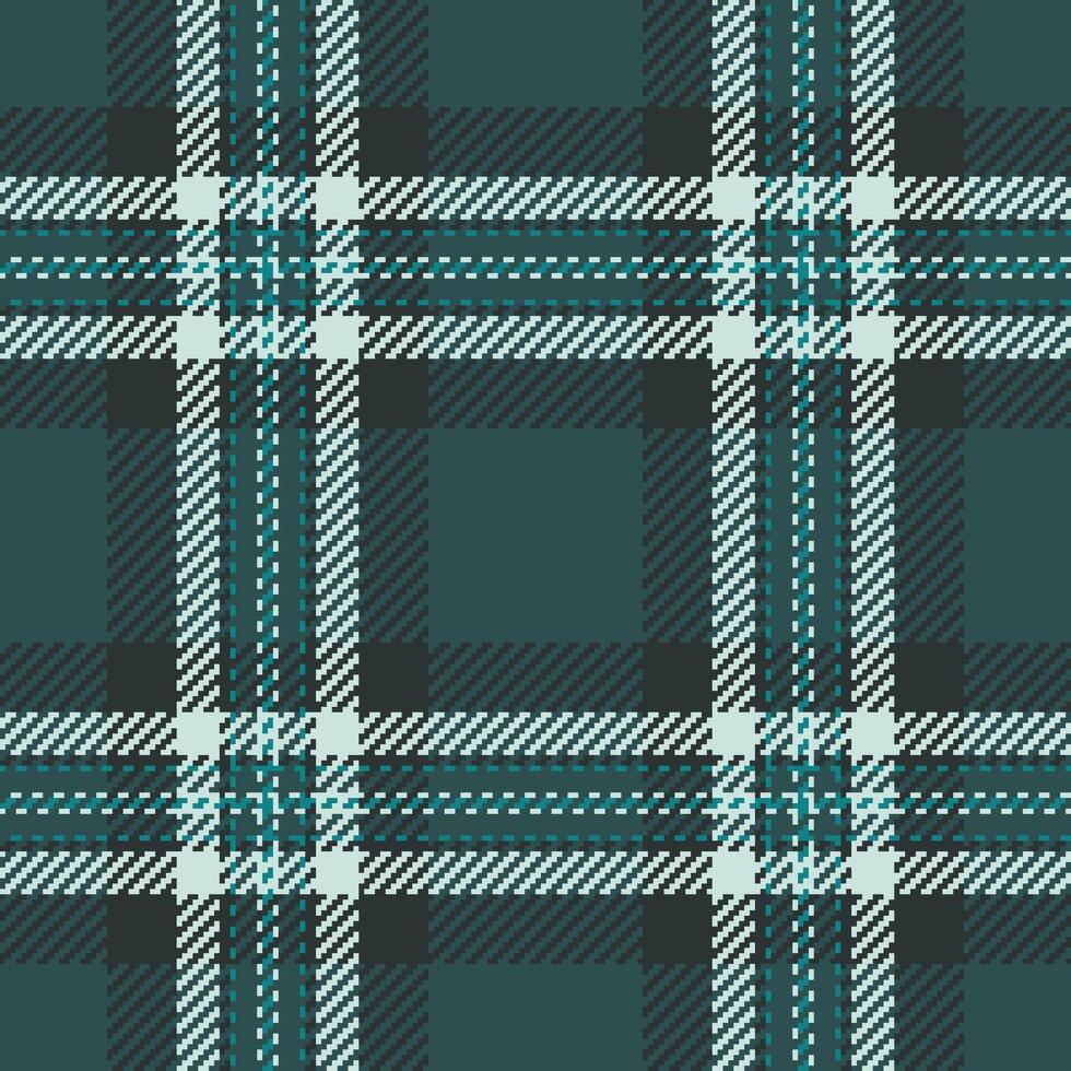 Greeting card tartan check plaid, glamour background seamless. Long fabric textile texture pattern in dark slate gray and dark colors. vector
