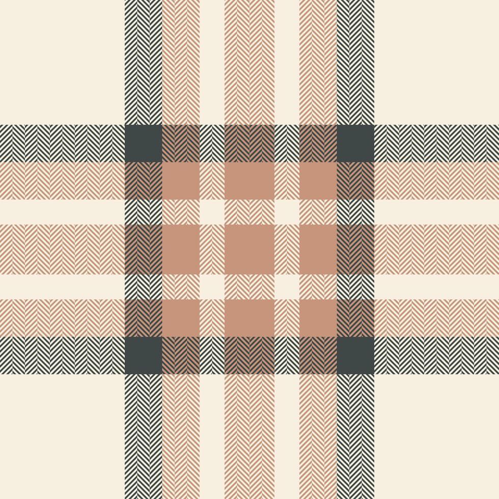 Plaid check pattern. Seamless fabric texture. Tartan textile print. vector