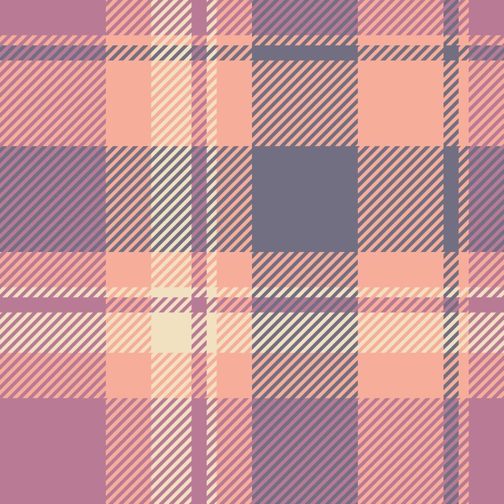 Textile design of textured plaid. Checkered fabric pattern swatch for shirt, dress, suit, wrapping paper print, invitation and gift card. vector