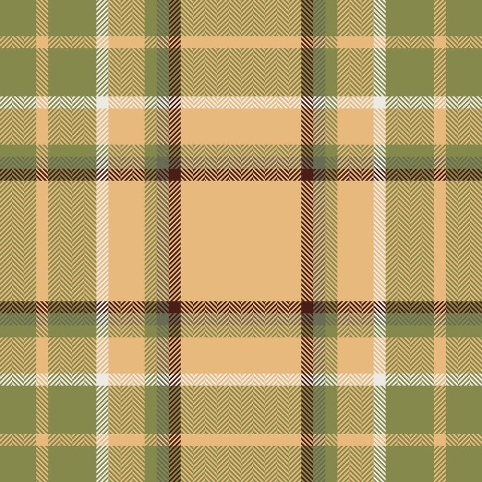 Plaid check pattern. Seamless fabric texture. Tartan textile print. vector