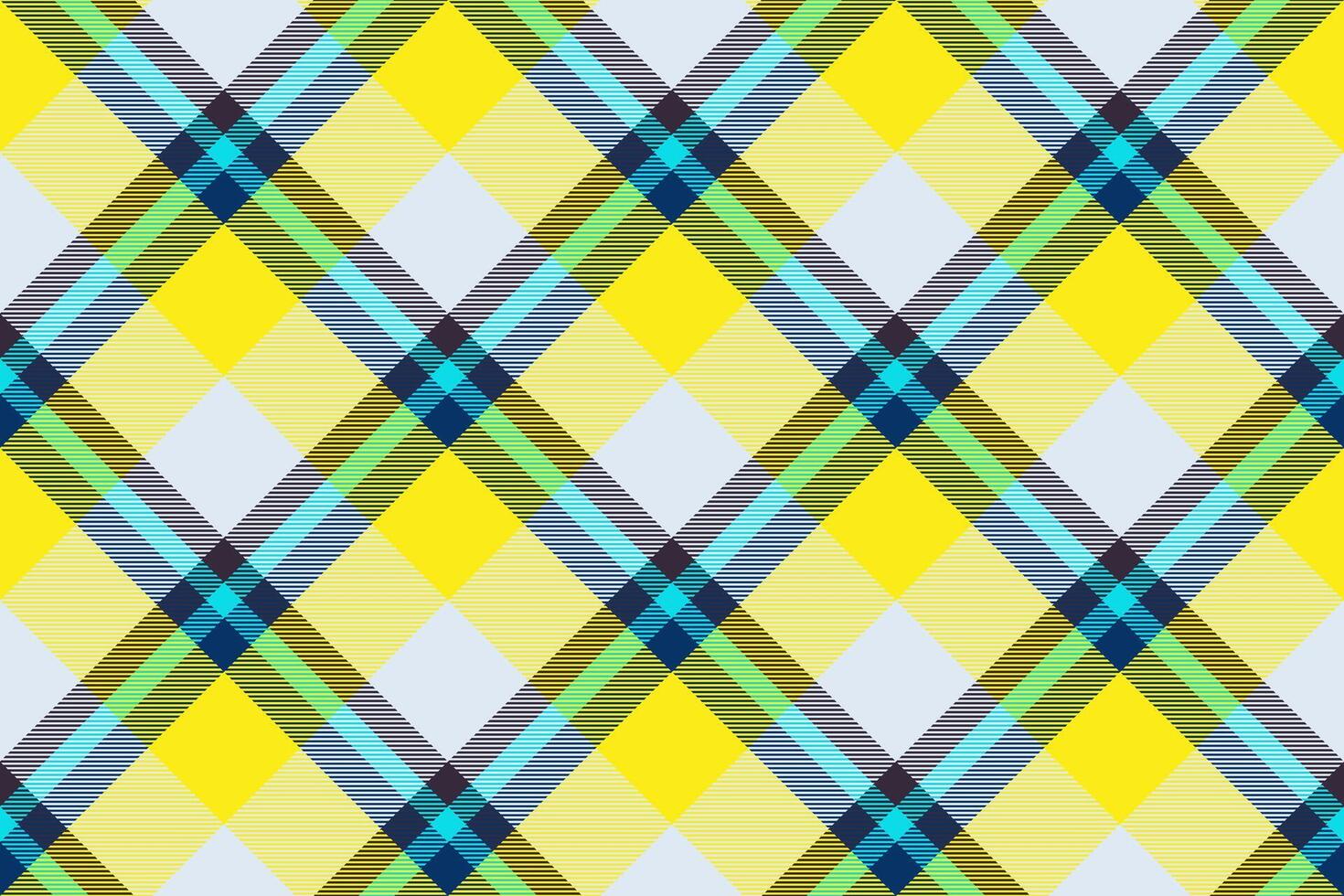 Tartan plaid background, diagonal check seamless pattern. fabric texture for textile print, wrapping paper, gift card, wallpaper. vector
