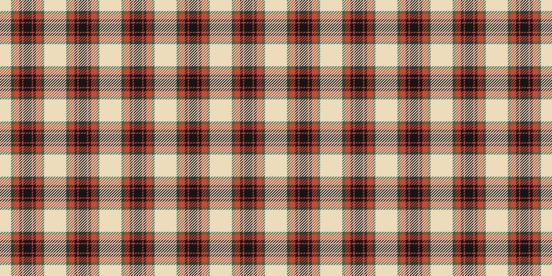 Cutout fabric textile tartan, painting check background . Presentation seamless texture pattern plaid in light and red colors. vector