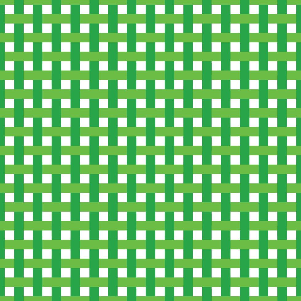 Green basketry pattern background fabric and wallpaper vector