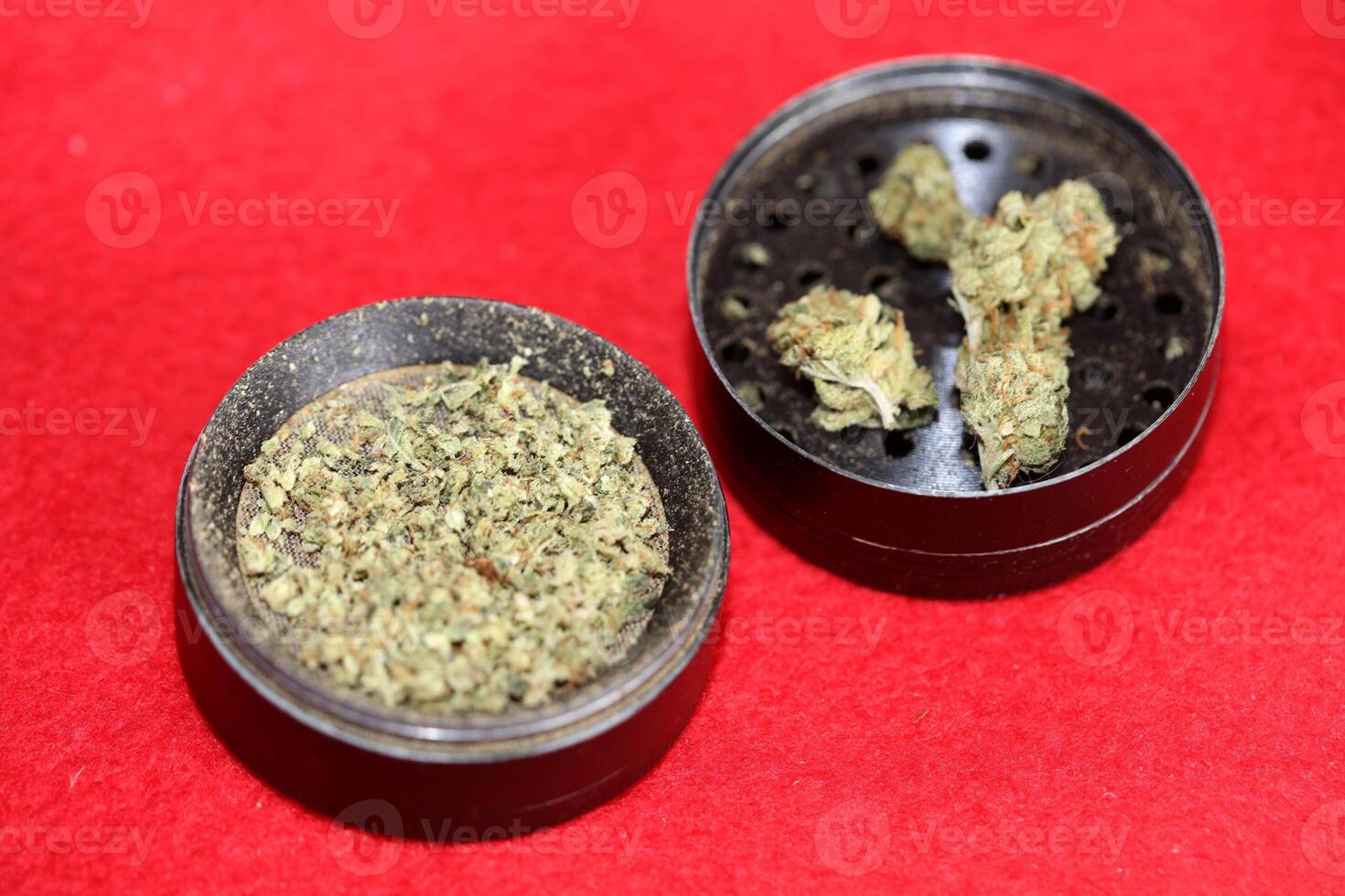 Weed black grinder close up macro medical marihuana instant stock photos images and backgrounds high quality big size print